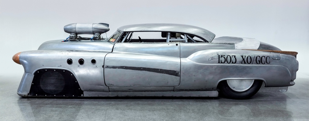 Holding six land speed records, this 1952 Buick Super Riviera known as "Bombshell Betty" (Lot #760) is being brought to Las Vegas by renowned photographer Peter Lik.