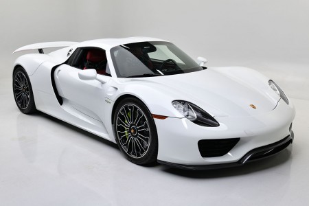 This 2015 Porsche 918 Spyder, #449 of just 918 produced, is headed to the 2022 Scottsdale Auction with No Reserve.