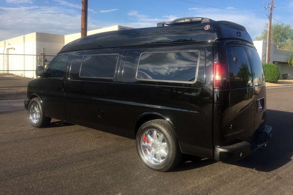 This 2005 GMC custom van (Lot #453) was the ultimate mobile office for hip-hop mogul Sean Combs, aka P. Diddy.