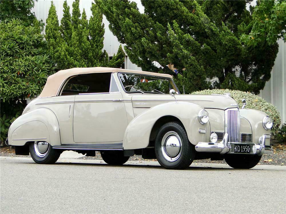 1949 HUMBER SUPER SNIPE CONVERTIBLE - Front 3/4 - 101602