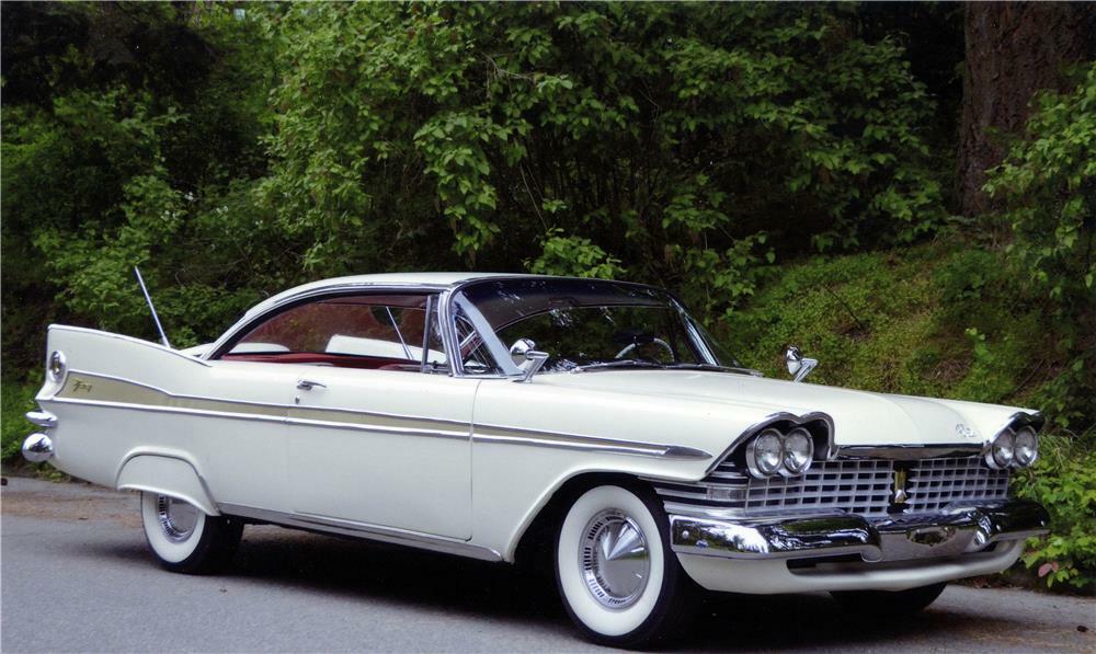 1959 PLYMOUTH SPORT FURY - Front 3/4 - 181010