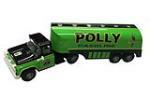 Original Buddy L Tanker Toy Truck custom painted in Polly Gasoline colors.  Very much attention paid to detail. - Front 3/4 - 163333