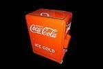 Stunning restored 1941 Coca-Cola service station/general store soda bottle ice cooler. - Front 3/4 - 192172