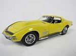 1969 Chevrolet Corvette ZL1 Coupe Danbury Mint 1:24 scale diecast model car. - Front 3/4 - 208739