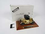 24kt Gold 1925 Ford Model T Danbury Mint 1:24 scale diecast model car. - Rear 3/4 - 208758