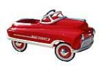 Good-looking 1948 restored Comet pedal car manufactured by Murray. - Front 3/4 - 215544