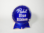 1950S PABST BLUE RIBBON BEER THREE-DIMENSIONAL LIGHT-UP SIGN - Rear 3/4 - 242210
