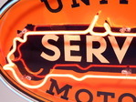 1930S UNITED MOTORS SERVICE NEON PORCELAIN SIGN - Misc 4 - 242466