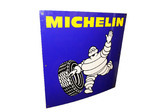 VINTAGE MICHELIN TIRES PORCELAIN GARAGE SIGN - Front 3/4 - 242472