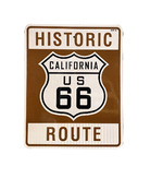 HISTORIC CALIFORNIA ROUTE 66 SIGN - Front 3/4 - 246721