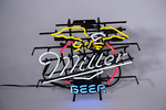 MILLER BEER NEON SIGN - Front 3/4 - 248722