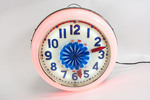 1940S-50S DINER/SERVICE STATION NEON CLOCK - Front 3/4 - 253784