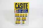1960S CASITE AUTOMOTIVE PRODUCTS TIN DISPLAY RACK - Front 3/4 - 254360