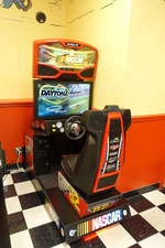 EA SPORTS NASCAR-THEMED ARCADE VIDEO MACHINE - Front 3/4 - 256996