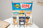 LATE 1950S-EARLY-60S SUNOCO OIL ROAD MAP DISPLAY - Front 3/4 - 257537