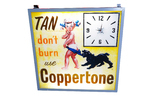 1960S COPPERTONE LIGHT-UP SIGN - Front 3/4 - 262531