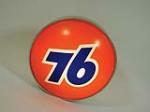 Nifty 1960s Union 76 Service Station three-dimensional light-up station sign. - Front 3/4 - 75756