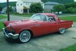 1957 FORD THUNDERBIRD CONVERTIBLE - Front 3/4 - 101599