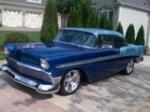 1956 CHEVROLET BEL AIR CUSTOM 2 DOOR HARDTOP - Front 3/4 - 101757