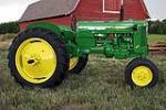 1953 JOHN DEERE MODEL 40 TRACTOR - Side Profile - 112606