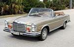 1971 MERCEDES-BENZ 280SE CABRIOLET - Front 3/4 - 125068