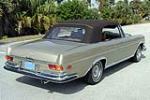 1971 MERCEDES-BENZ 280SE CABRIOLET - Rear 3/4 - 125068