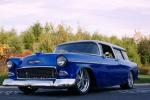 1955 CHEVROLET NOMAD CUSTOM WAGON - Front 3/4 - 137654