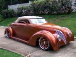 1939 FORD CUSTOM CONVERTIBLE - Side Profile - 137880