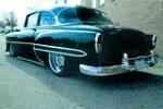 1953 CHEVROLET BEL AIR CUSTOM 2 DOOR POST - Rear 3/4 - 139296