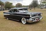 1957 CHEVROLET BEL AIR CUSTOM 4 DOOR HARDTOP - Front 3/4 - 151379