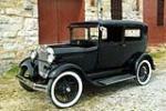 1929 FORD MODEL A 2 DOOR SEDAN - Front 3/4 - 152006