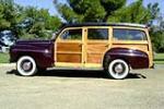 1946 FORD SUPER DELUXE WOODY WAGON - Side Profile - 161035