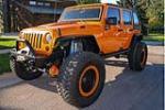 2009 JEEP WRANGLER UNLIMITED CUSTOM SUV - Front 3/4 - 161184