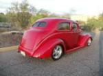 1937 FORD 74 CUSTOM 2 DOOR SEDAN - Rear 3/4 - 162893