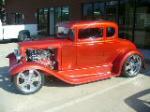 1930 FORD MODEL A CUSTOM 2 DOOR COUPE - Side Profile - 176929