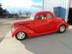 1937 FORD 5 WINDOW COUPE CUSTOM - Front 3/4 - 180653
