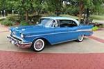 1957 CHEVROLET BEL AIR 4 DOOR HARDTOP - Front 3/4 - 180885