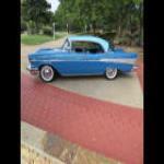 1957 CHEVROLET BEL AIR 4 DOOR HARDTOP - Side Profile - 180885