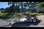 2014 HOMEMADE MOTORCYCLE TRAILER - Front 3/4 - 185019