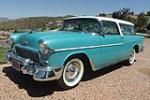 1955 CHEVROLET NOMAD STATION WAGON - Front 3/4 - 185752