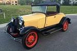 1929 FORD MODEL A RUMBLE SEAT ROADSTER - Front 3/4 - 185865