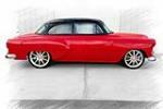 1953 CHEVROLET 210 CUSTOM COUPE - Side Profile - 187012