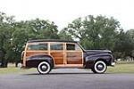 1946 FORD SUPER DELUXE WOODY WAGON - Side Profile - 199803