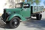 1936 FORD STAKE BED TRUCK - Front 3/4 - 200610