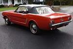 1965 FORD MUSTANG CONVERTIBLE - Rear 3/4 - 200866