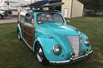 1964 VOLKSWAGEN BEETLE CUSTOM WOODY WAGON - Front 3/4 - 201631