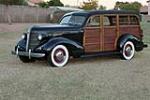 1937 PONTIAC WOODY WAGON - Front 3/4 - 201696