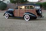 1937 PONTIAC WOODY WAGON - Rear 3/4 - 201696