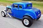 1932 FORD 5-WINDOW COUPE HOT ROD - Rear 3/4 - 206373
