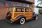 1940 FORD DELUXE WOODY WAGON - Rear 3/4 - 210885